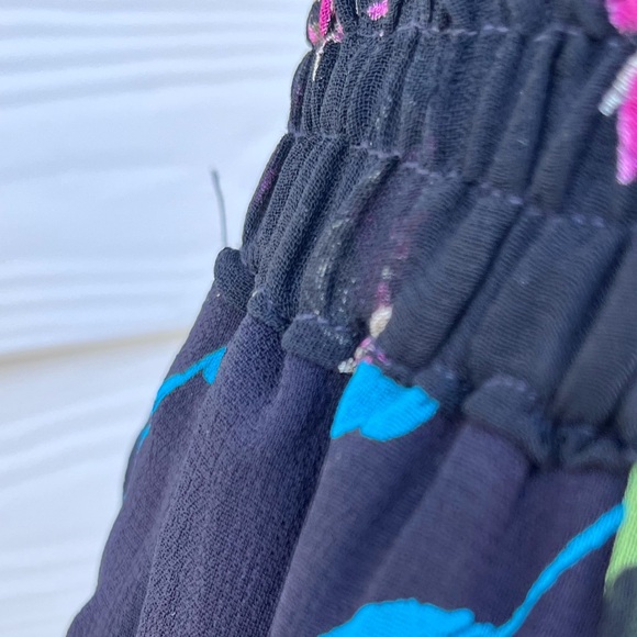 Vintage Y2K Sacred Threads Patchwork Bohemian Hippie Maxi Skirt S/M - Picture 13 of 17